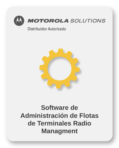 Sistemas - Software de administración de flotas de terminales radio managment