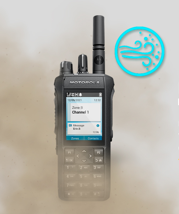 Prueba ALT Motorola de Resistencia al Polvo - Servicio Técnico Autorizado Motorola