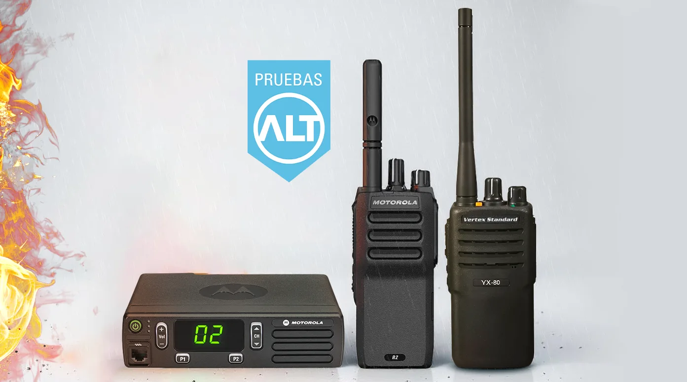 Pruebas ALT de Motorola Solutions